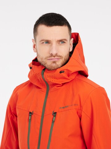 PROTEST Athletic Jacket 'PRTTIMOTHY' in Orange