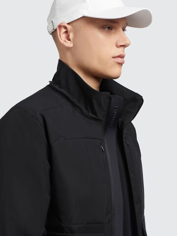 khujo Jacke 'Melvin' in Schwarz