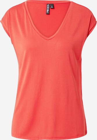 PIECES - Camiseta 'KAMALA' en rojo: frente