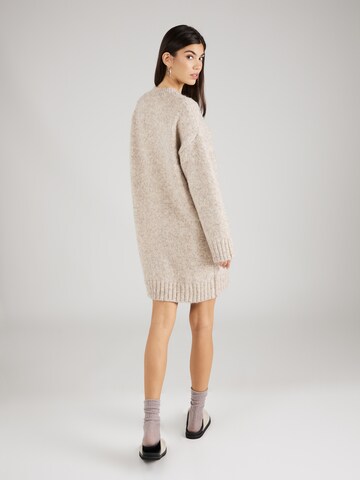 TOPSHOP Knitted dress in Beige