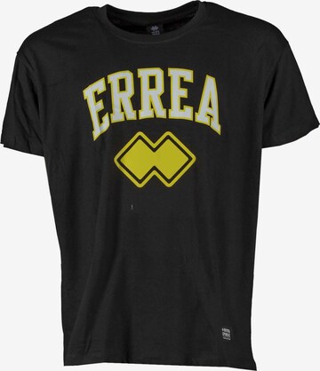 T-Shirt ERREA REPUBLIC en noir : devant