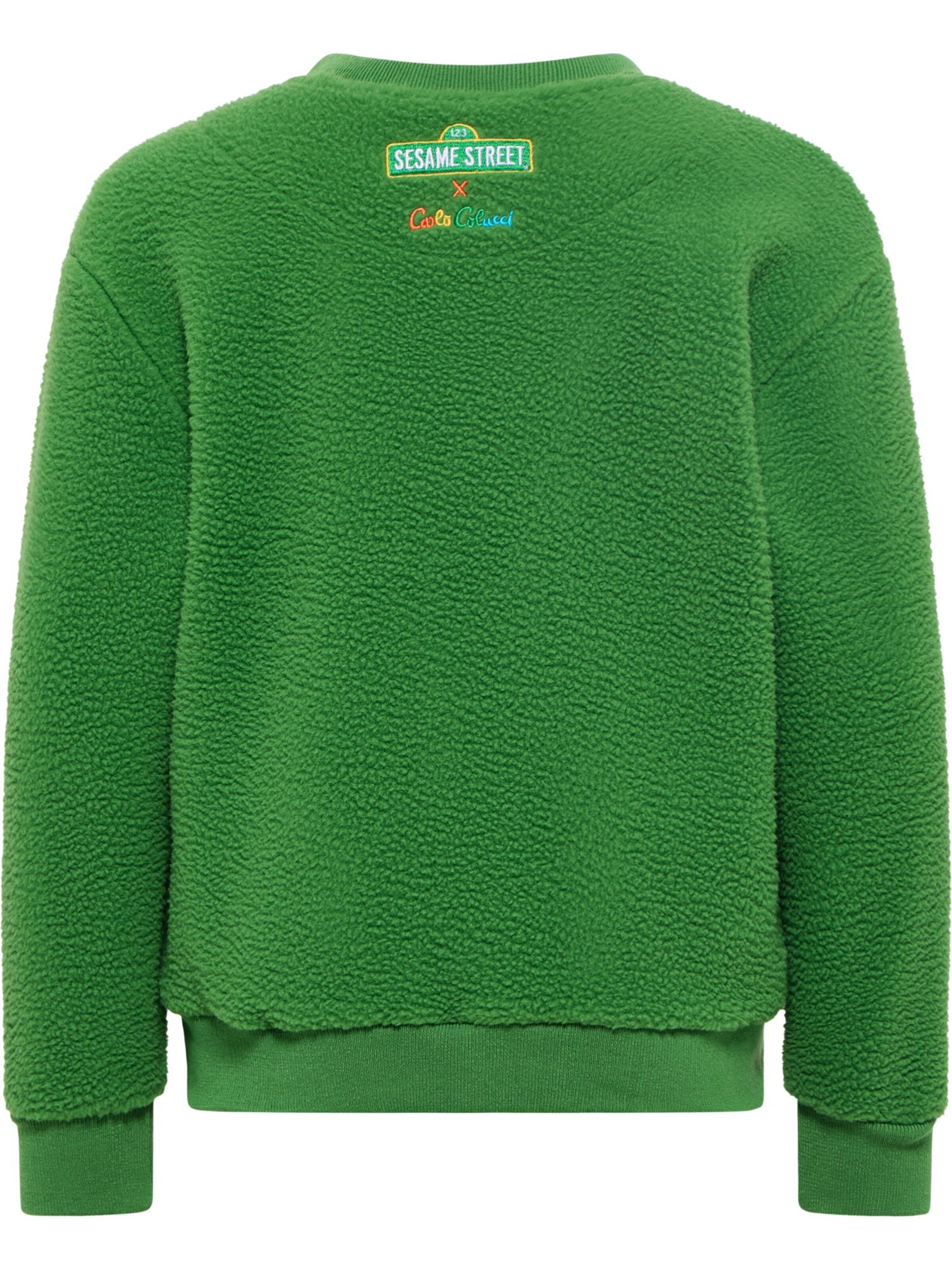 Carlo Colucci Sweatshirt 'Defabianis' in Grün