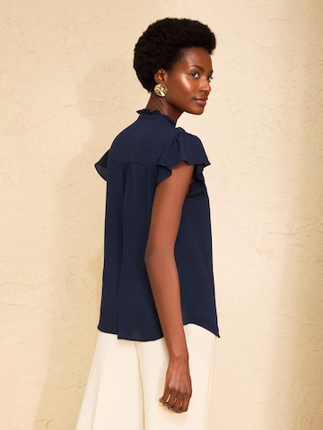 Bluză de la love & roses pe albastru