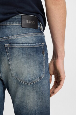 BOSS Regular Jeans 'C-OGDEN' in Blau