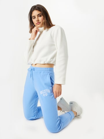 HOLLISTER Дънки Tapered Leg Панталон в синьо