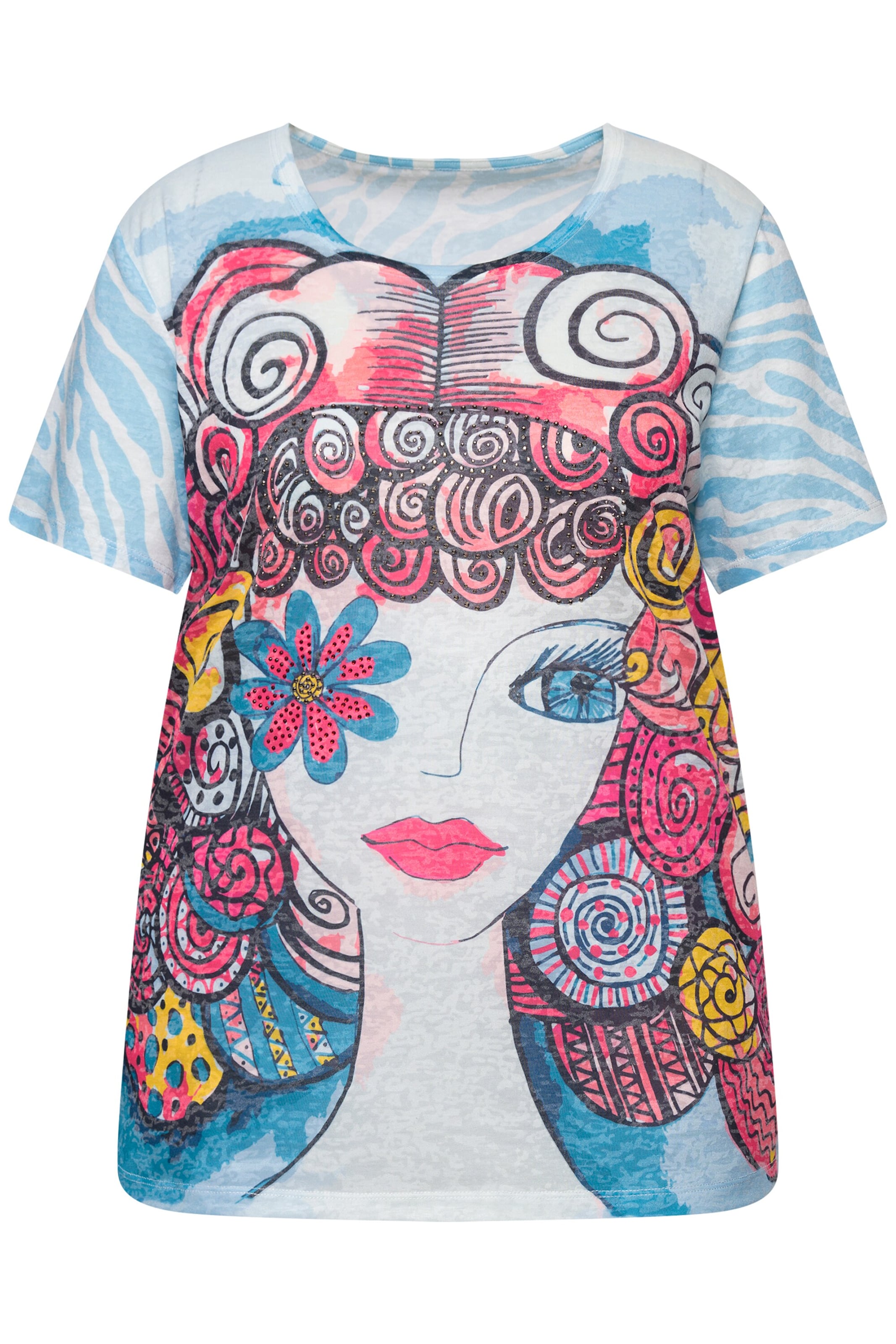 Angel of Style Shirt in Mischfarben: Vorderseite