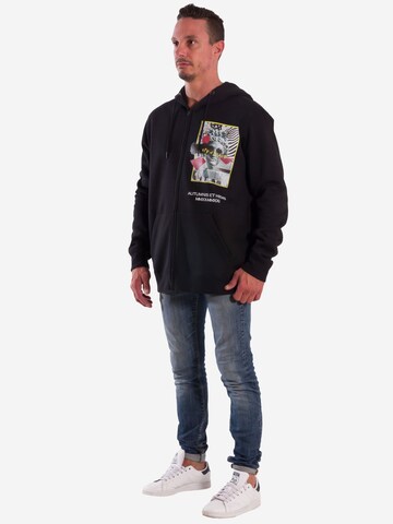 Openspace Sweatshirt in Schwarz