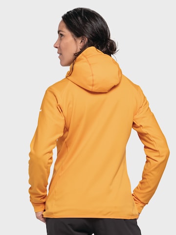 Schöffel Functionele fleece jas 'Blaueis' in Oranje