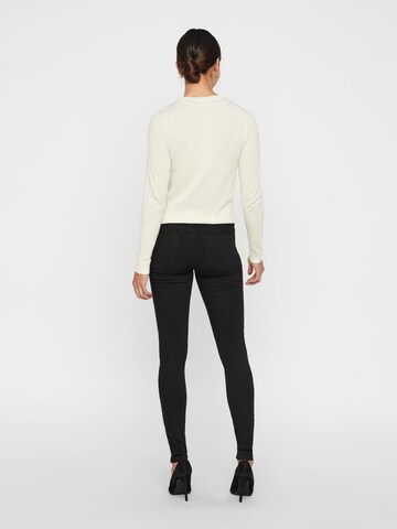 VERO MODA Skinny Kavbojke 'Tanya' | črna barva