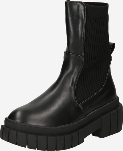 Nasty Gal Chelsea Boots en noir, Vue avec produit