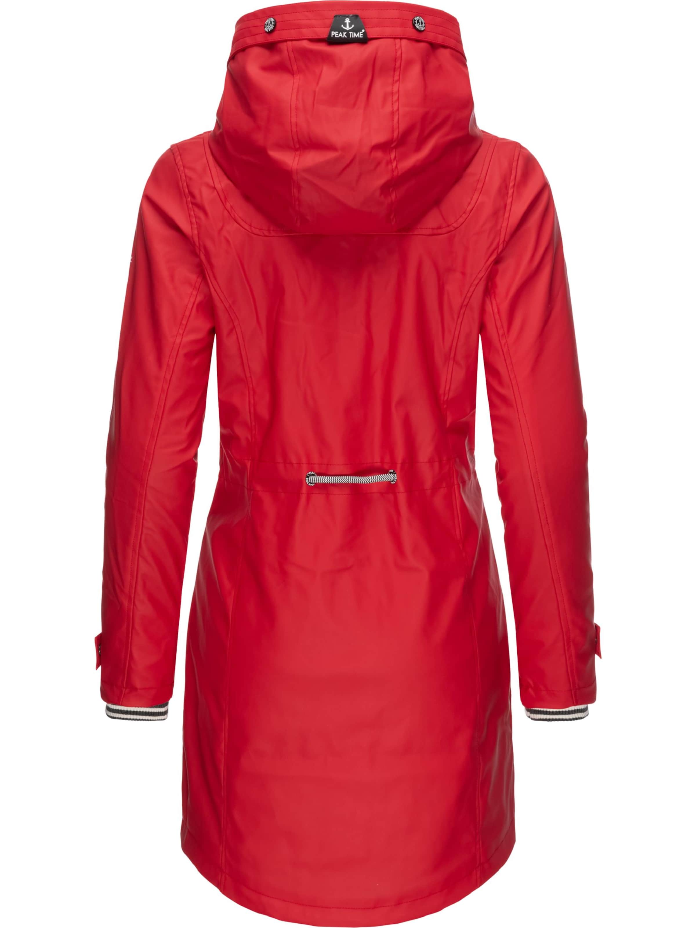 Giacca funzionale di Peak Time in rosso