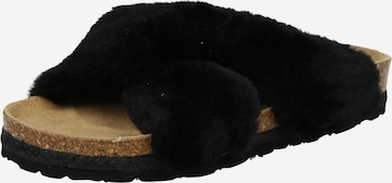 espadrij l´originale Slipper 'CROISETTE' in Black: front