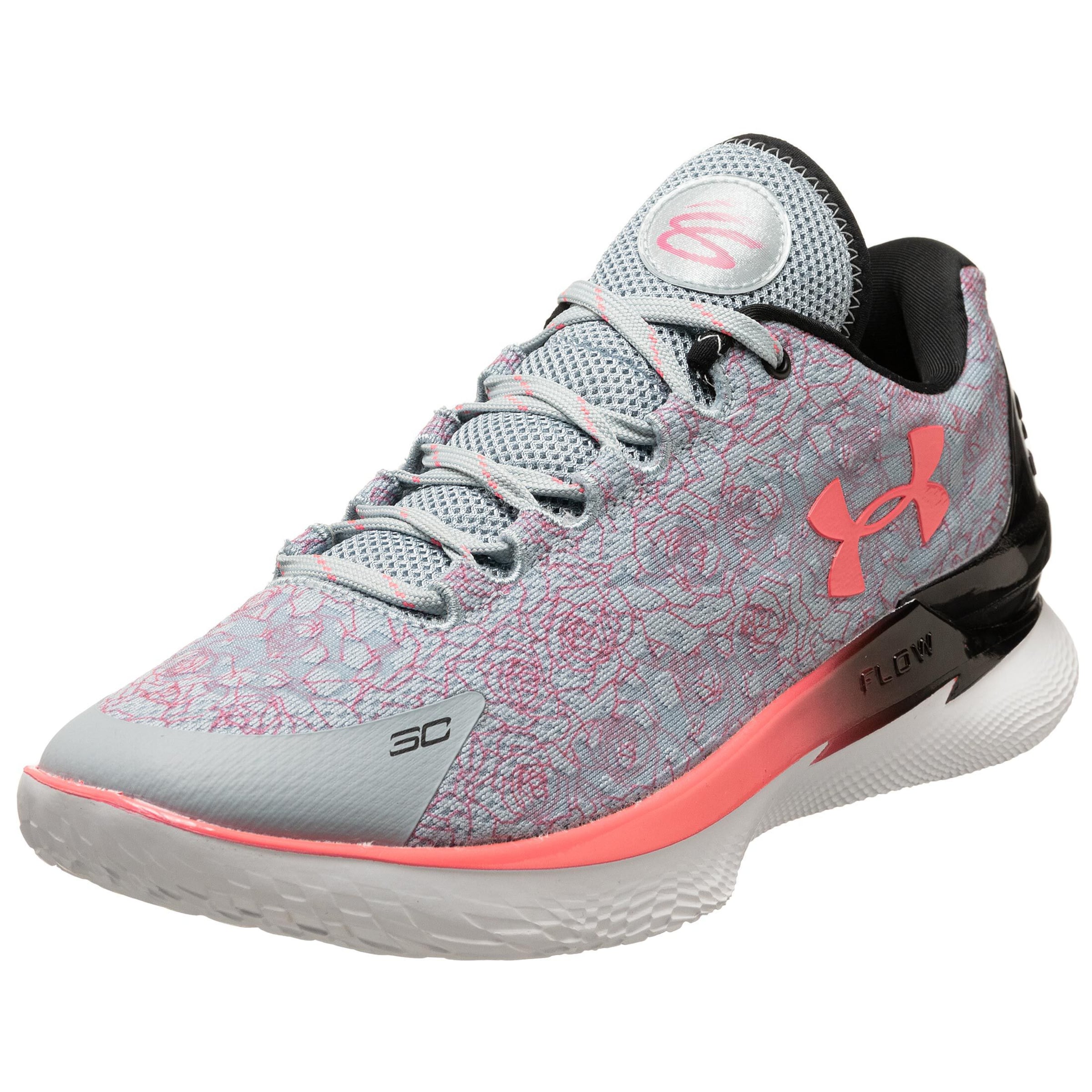 UNDER ARMOUR Sportschuh 'Curry One Low FlorTro' in Blau: Vorderseite