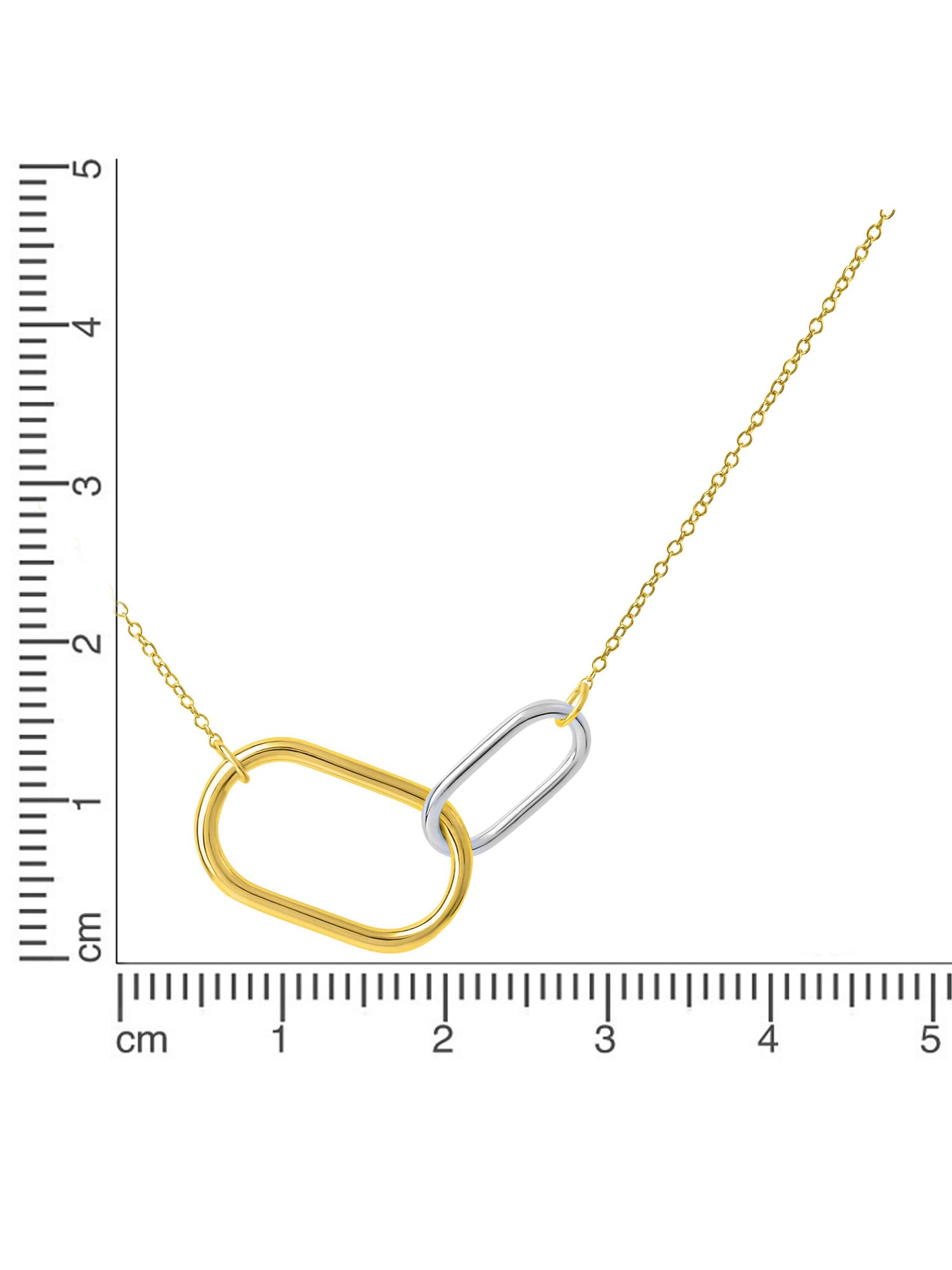 CELESTA Halskette in Mischfarben: Vorderseite