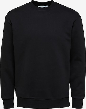 SELECTED HOMME Sweatshirt 'Hoffman' in Schwarz: predná strana