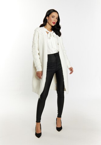 Cardigan faina en blanc