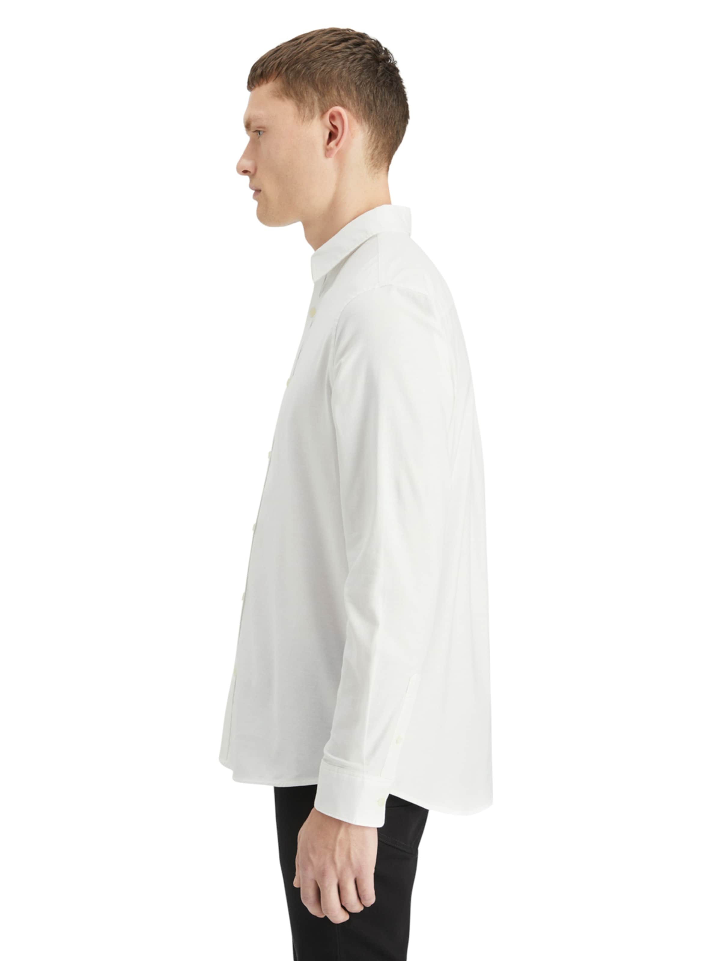 SCOTCH & SODA Regular fit Button Up Shirt in White