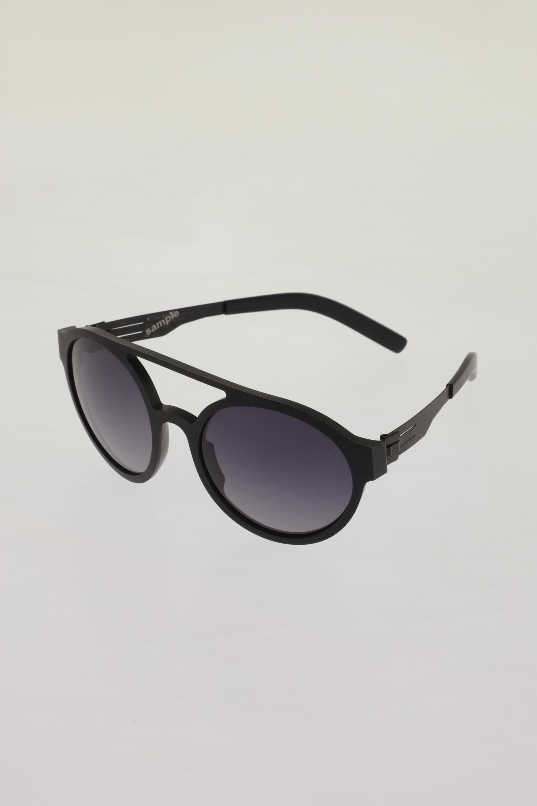 ic! berlin Sonnenbrille One Size in Schwarz: Vorderseite