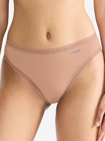 SLOGGI Slip 'GO Crush' in Bruin: voorkant