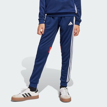 ADIDAS PERFORMANCE Tapered Παντελόνι φόρμας 'Tiro 25 Essentials' σε μπλε: μπροστά