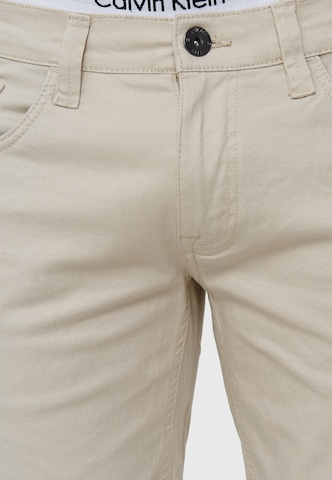 INDICODE JEANS Regular Pants 'Villeurbanne' in Beige