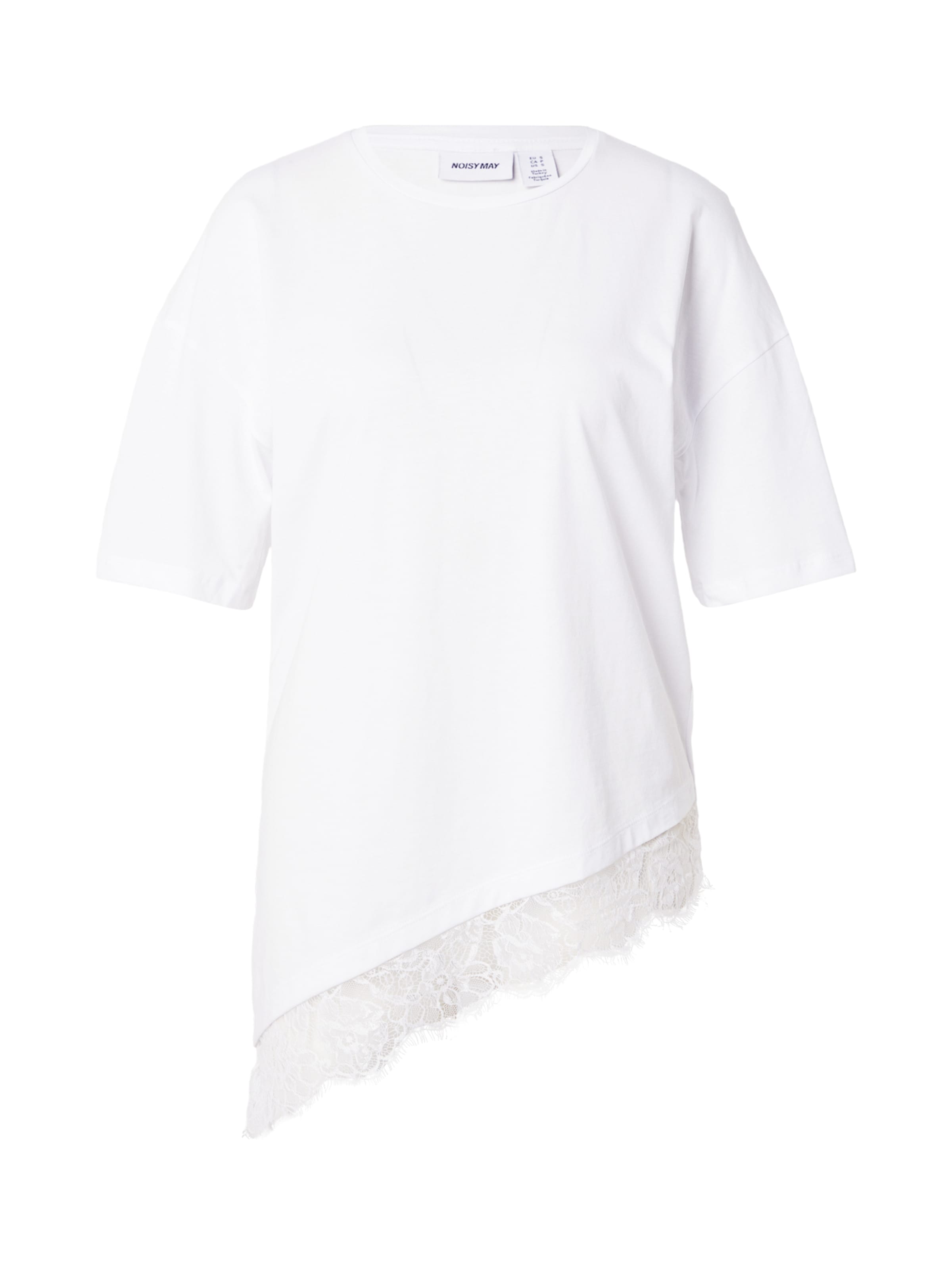 Noisy may Shirt in White: front