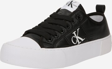 Calvin Klein Jeans Sneakers in Zwart: voorkant