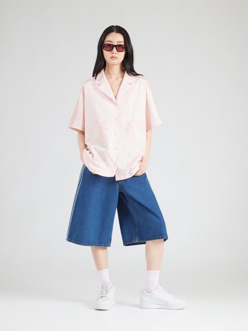 ADIDAS ORIGINALS - Blusa 'RESORT' em rosa