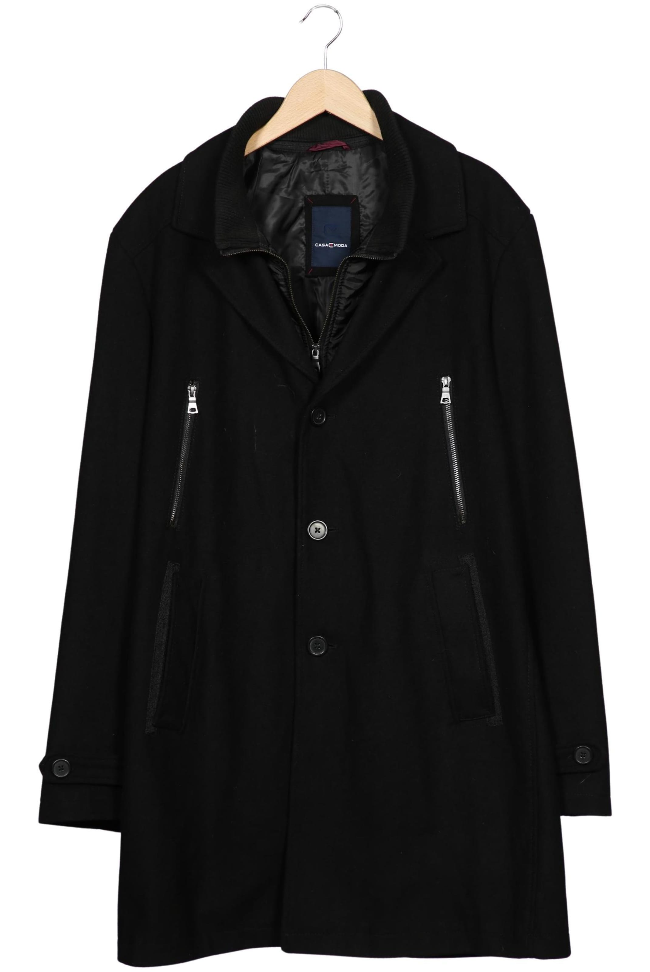 CASAMODA Jacket & Coat in XXXL in Black: front