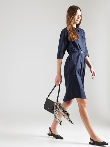 BOSS Shirt dress 'Dirisia' in Blue