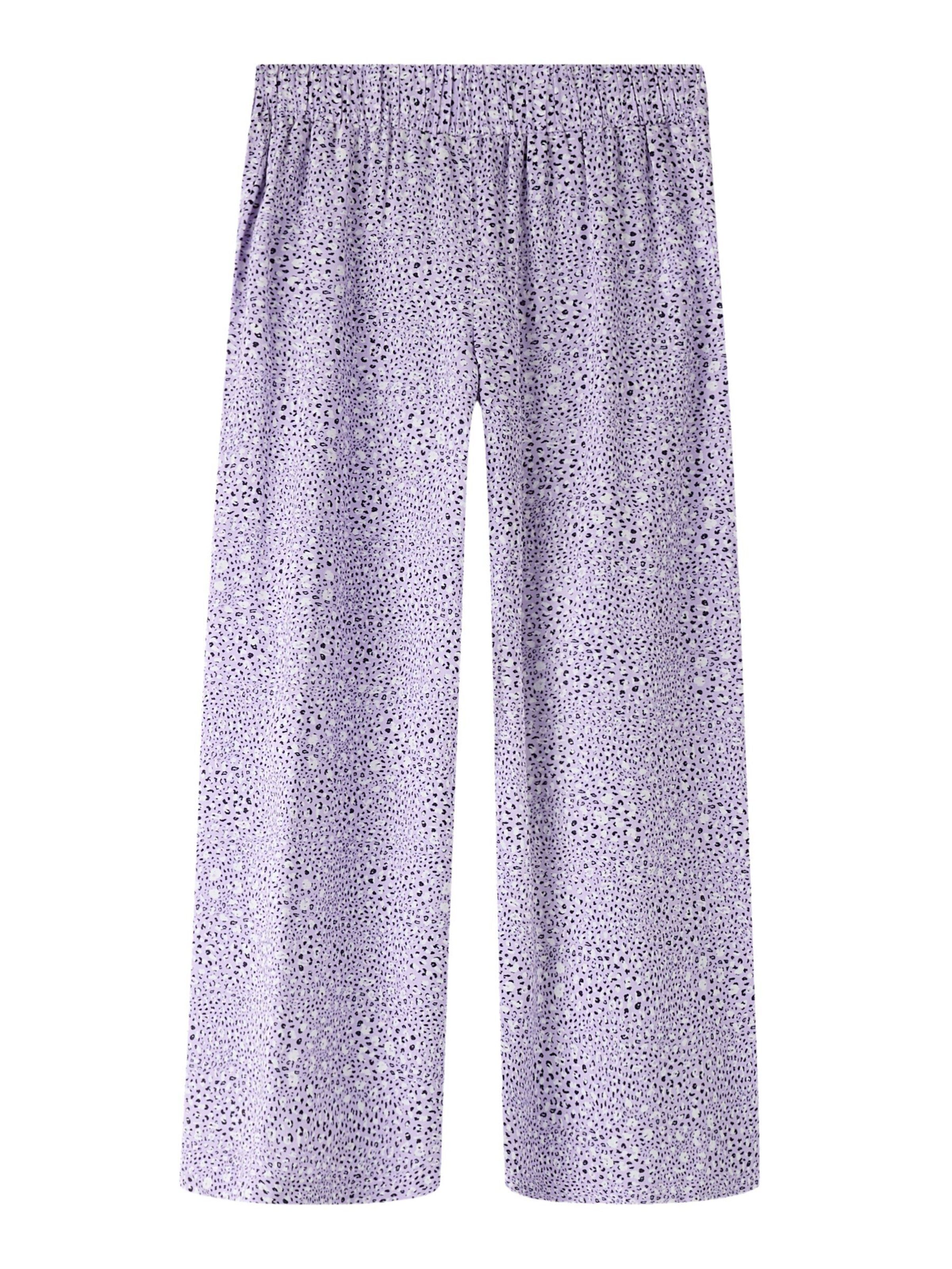 Pantalon NAME IT en violet : devant