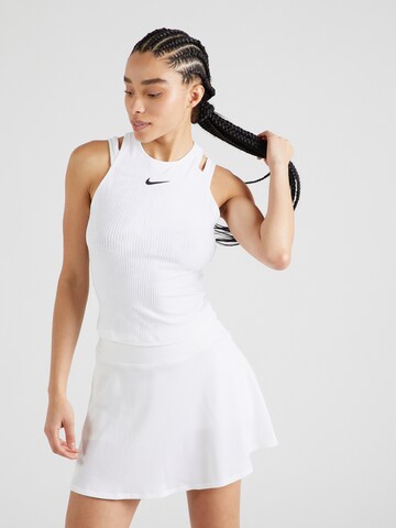 NIKE Sports top in White: front