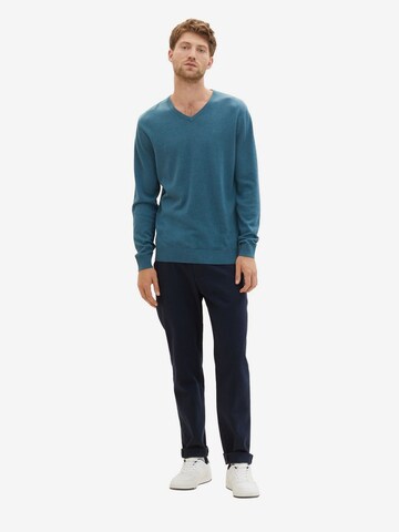 TOM TAILOR Regular fit Sweater in Green