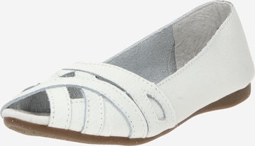 Ballerines 'Layla' Dorothy Perkins en blanc : devant