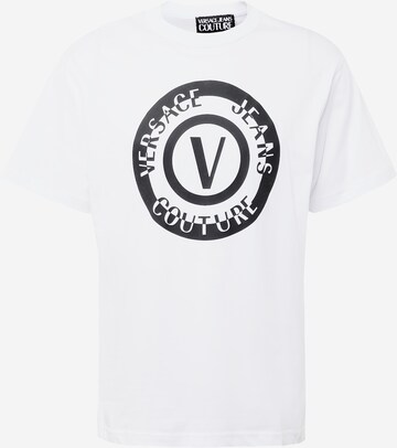 Versace Jeans Couture Majica | bela barva: sprednja stran