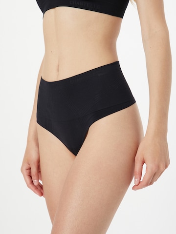 Slip modellante di Chantelle in nero: frontale
