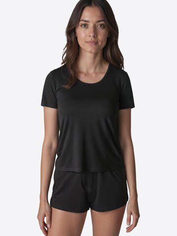 Vivisence Pyjama '2042'‌‌‌‌‌‌ in Schwarz: Vorderseite