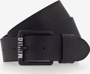 Ceinture MUSTANG en noir : devant