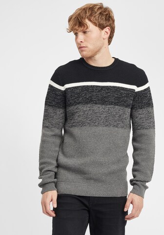 BLEND Sweater 'Cedro' in Grey: front