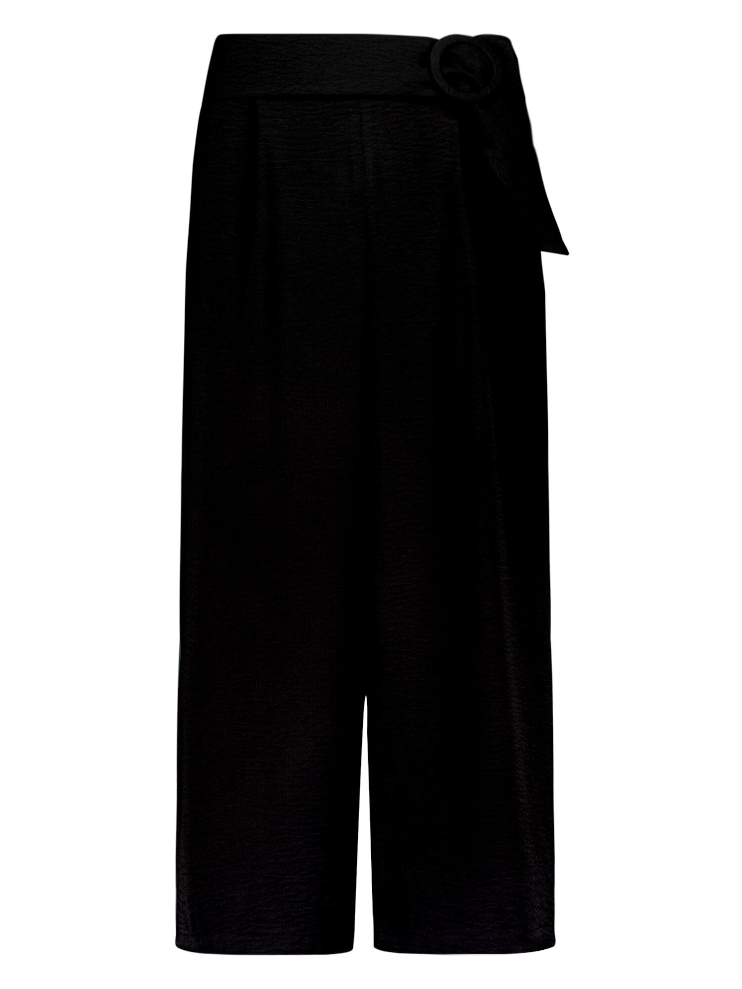 zero Skinny Broek in Zwart: voorkant