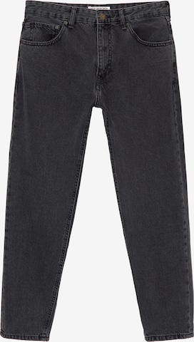 Regular Jean Pull&Bear en noir : devant