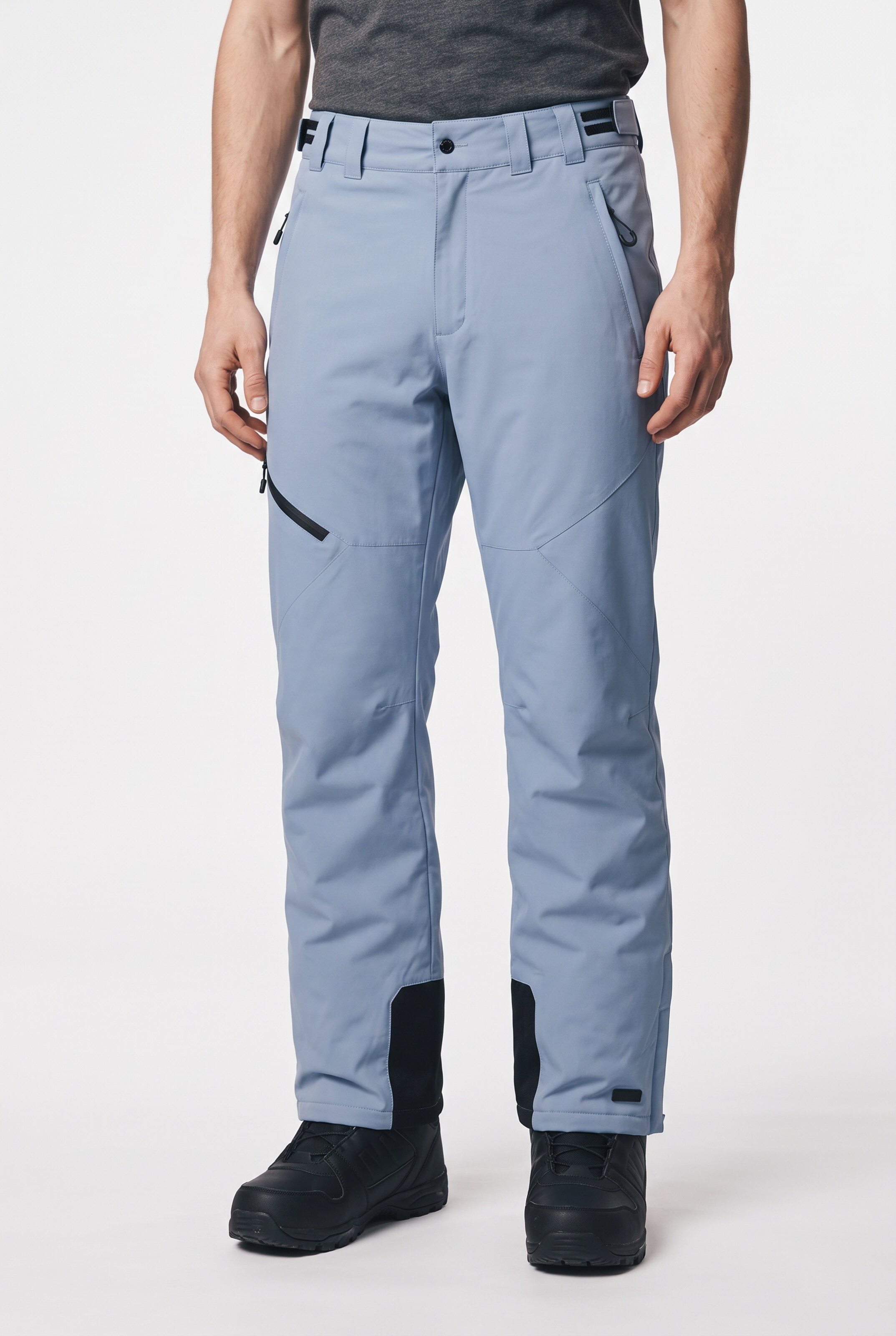 ICEPEAK Regular Workout Pants in Blue: front