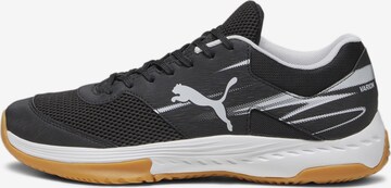 PUMA Athletic Shoes in Black: front