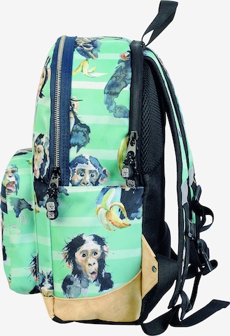 Zaino ' Chimpanze ' di Pick & Pack in verde