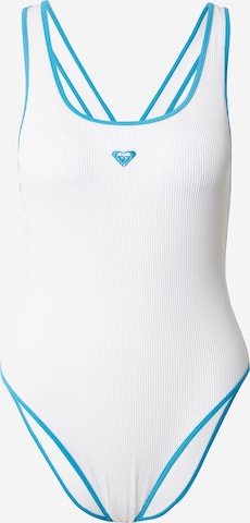 ROXY Bustier Badeanzug in Weiß: predná strana