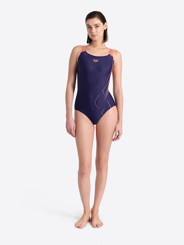 Bustier Maillot de bain sport 'DIVE' ARENA en bleu