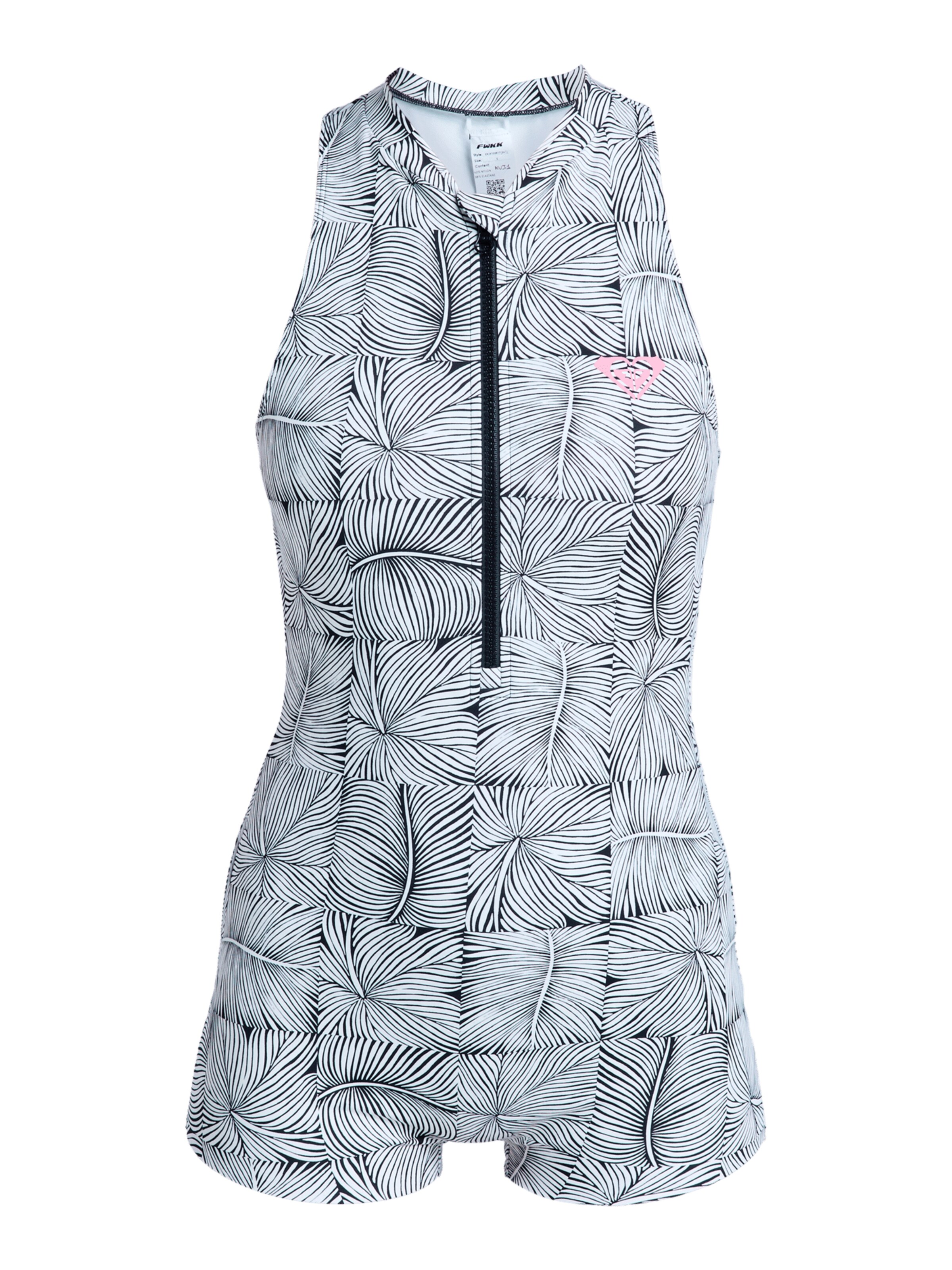 ROXY Badeanzug in Weiß: Vorderseite