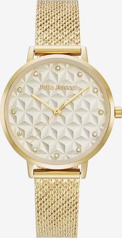 Julie Julsen Analog Watch in Gold: front