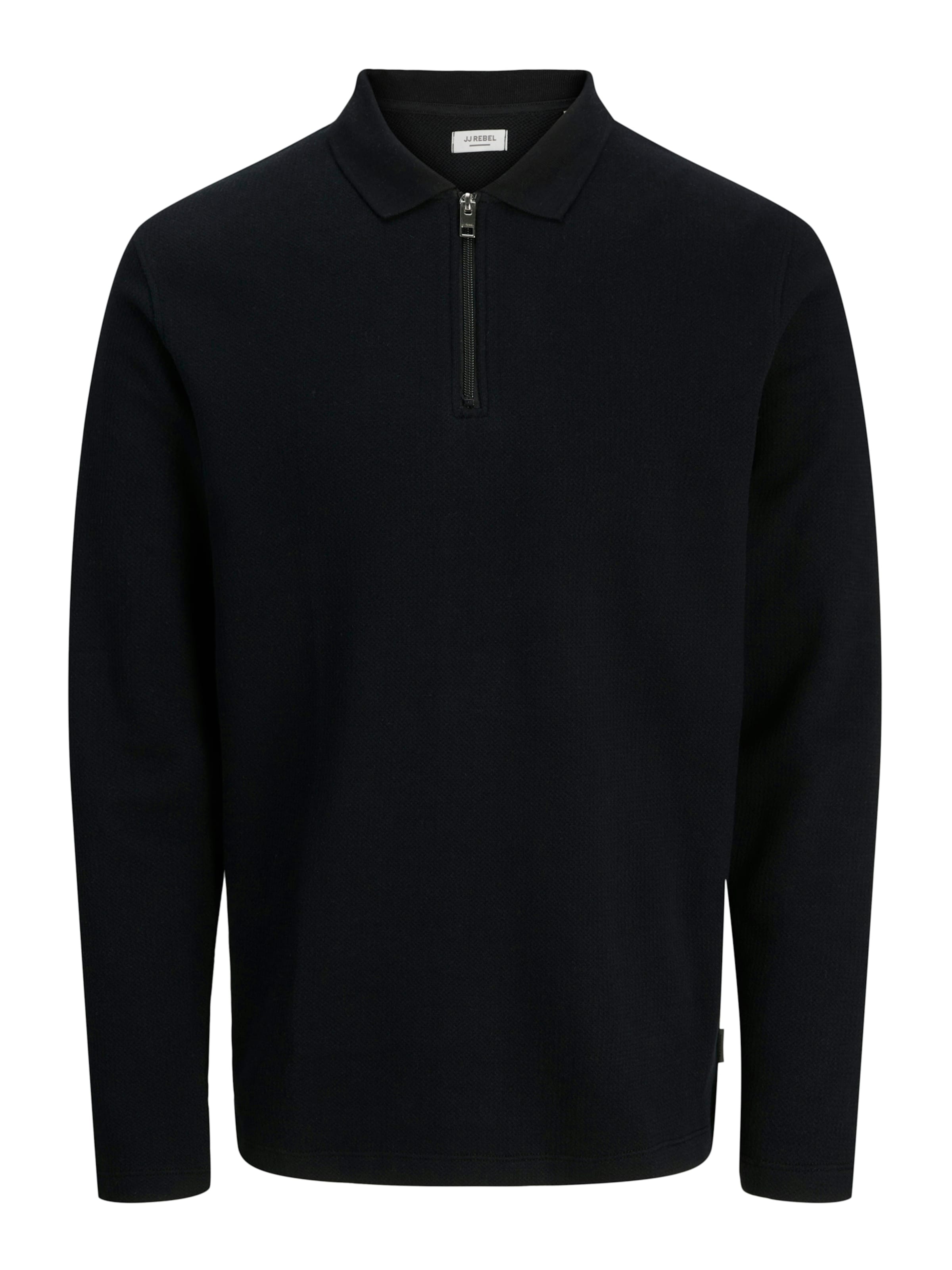 JJ Rebel Футболка 'JREBDEX' в Черный: спереди