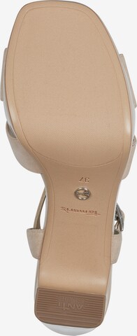 TAMARIS Strap sandal in Beige